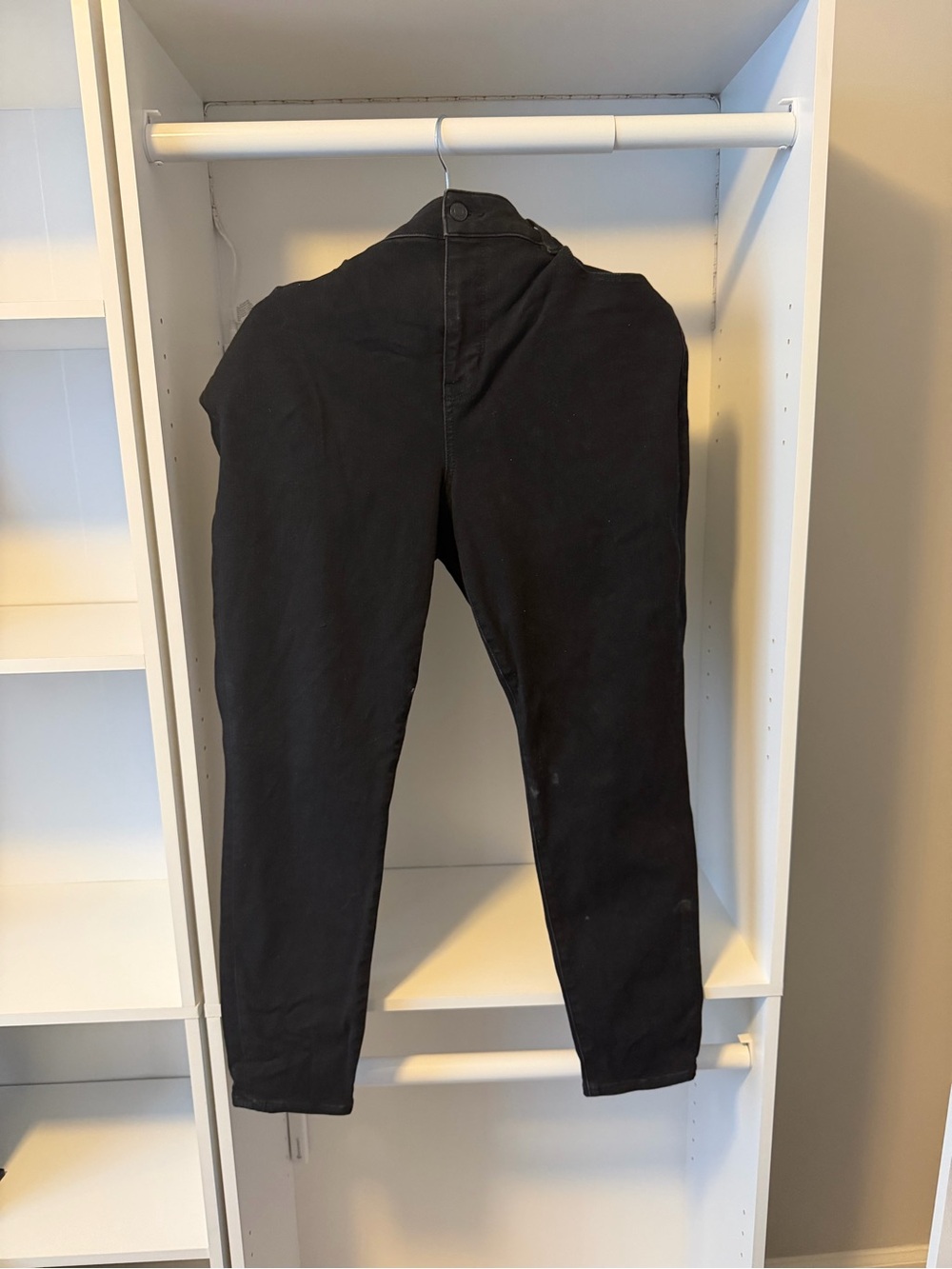 American Eagle Black Skinny Jeans Size 16
